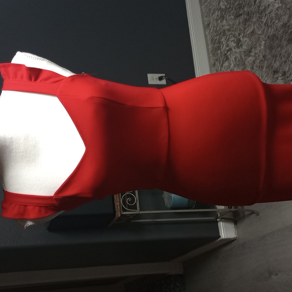 Gianni Bini Vibrant Red Mini Dress (15% 2 items)